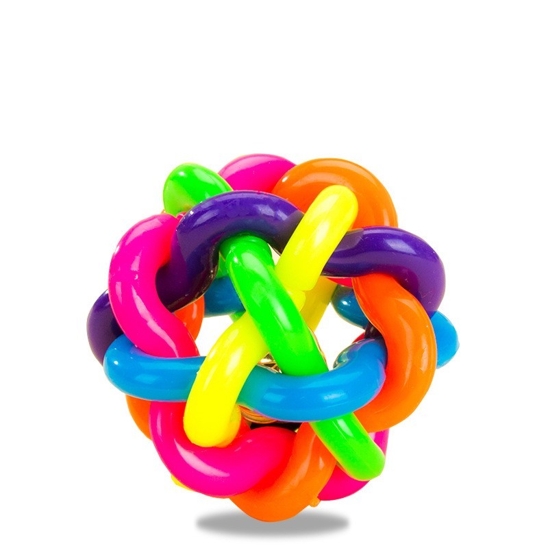 Unleash Fun and Adventure with Our Dog Bell Elastic Rubber Pet Supplies Toys!
